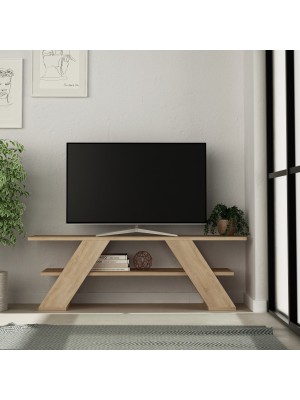 Mobile Porta Tv da 120 cm in legno - AVION (Naturale)