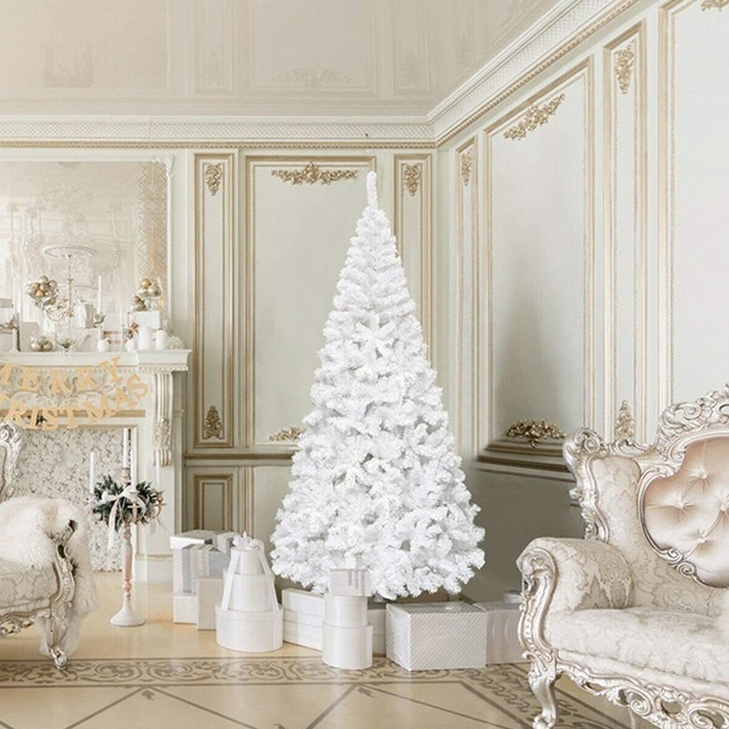 Albero di Natale Luxury 210 cm Effetto Neve LUXURY